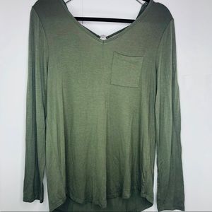 Pink Republic | (New) Green Long Sleeve T shirt